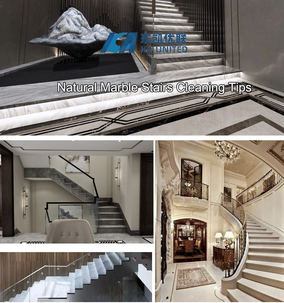 Natural Marble Stairs Designs