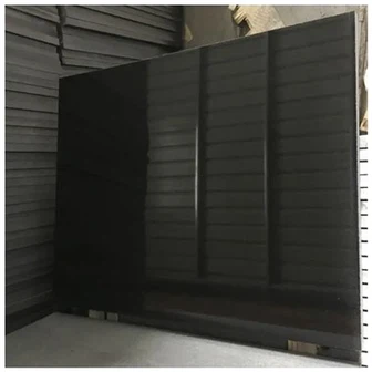 Πλακάκια δαπέδου από μαύρο γρανίτη