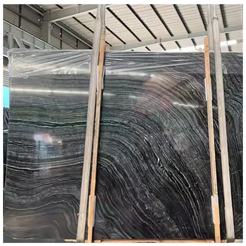 Chinese Black Forest Wooden Marble