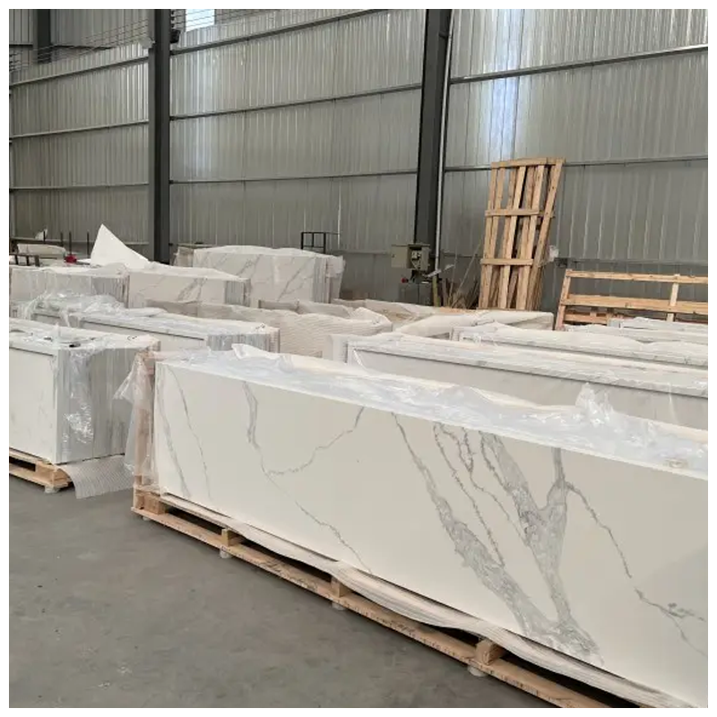 Calacatta White Quartz Kitchen Benchtops
