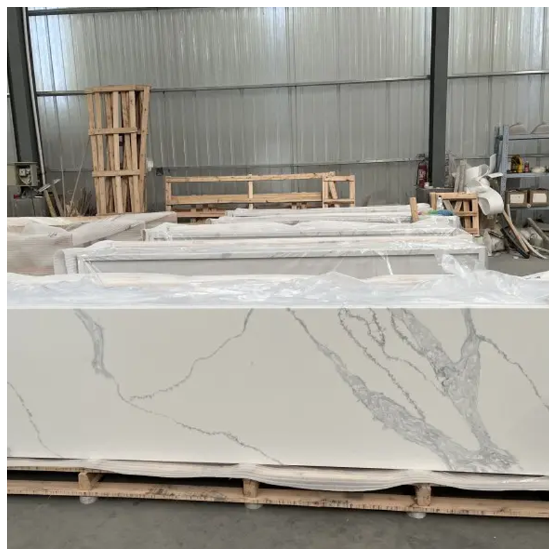 Calacatta White Quartz Worktops