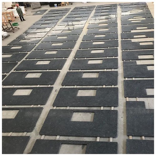 Steel Grey Granite Leathered Countertops Steel Grey Granite Leathered Countertops