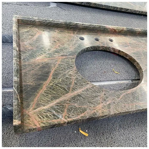 Rainforest Green Marble Bathroom Vanity Tops Rainforest Green Marble Bathroom Vanity Tops