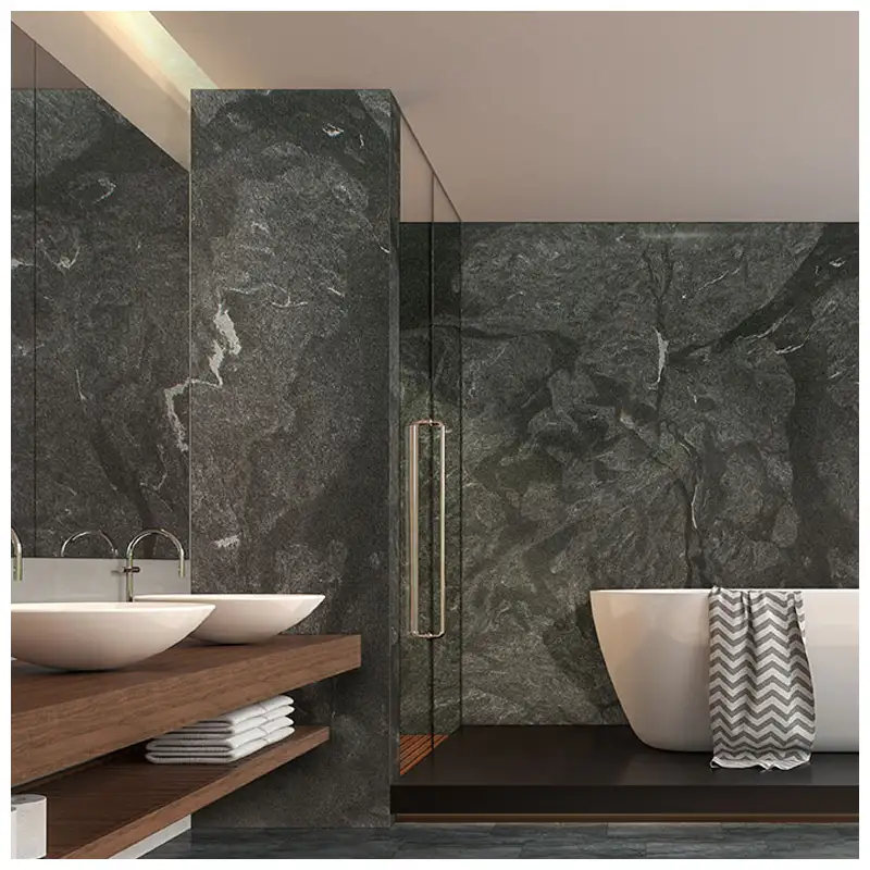 Virginia Mist Granite Luxury Bathroom Floor and Wall Projects Virginia Mist Granite Luxury Bathroom Floor and Wall Projects