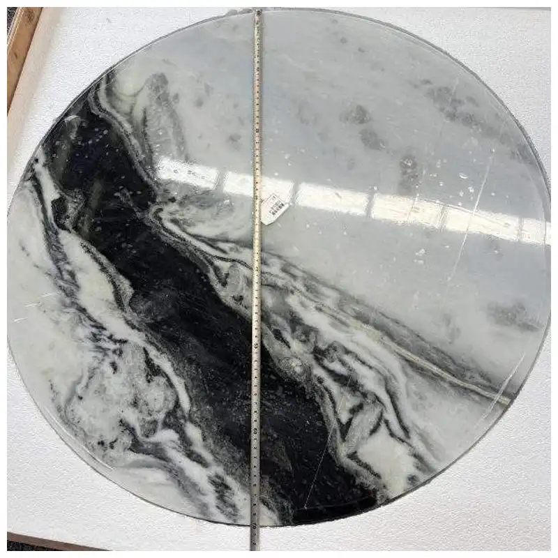 Scandalous Quartzite Round Side Tables Scandalous Quartzite Round Side Tables