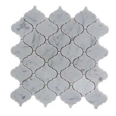 Μωσαϊκά πλακάκια Carrara Marble Lantern